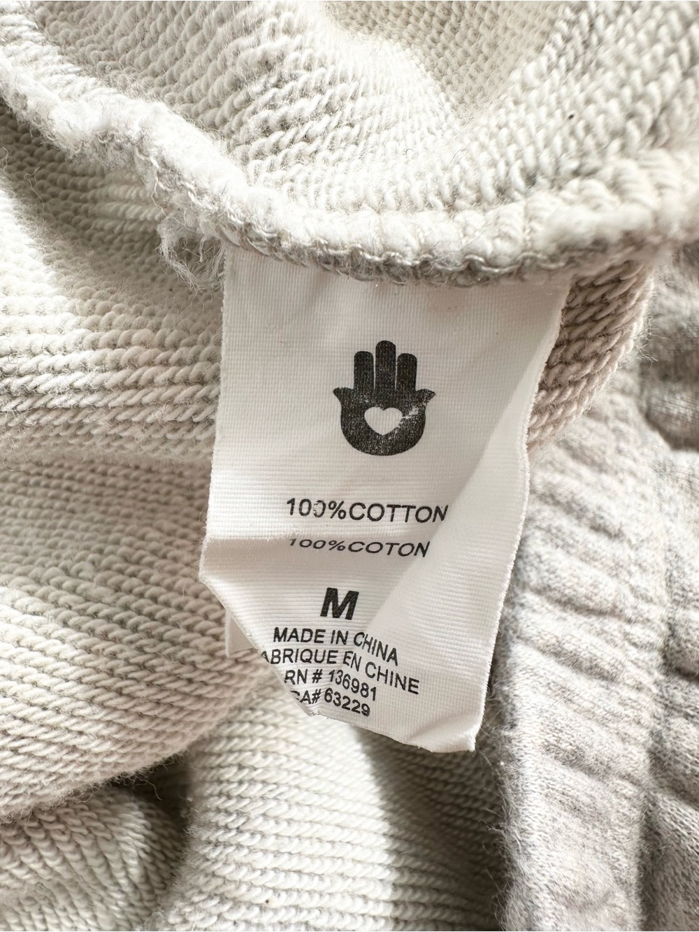 Spiritual Gangster Striped Perfect Sweatpants, Heather Gray, Medium - Picture 15 of 15